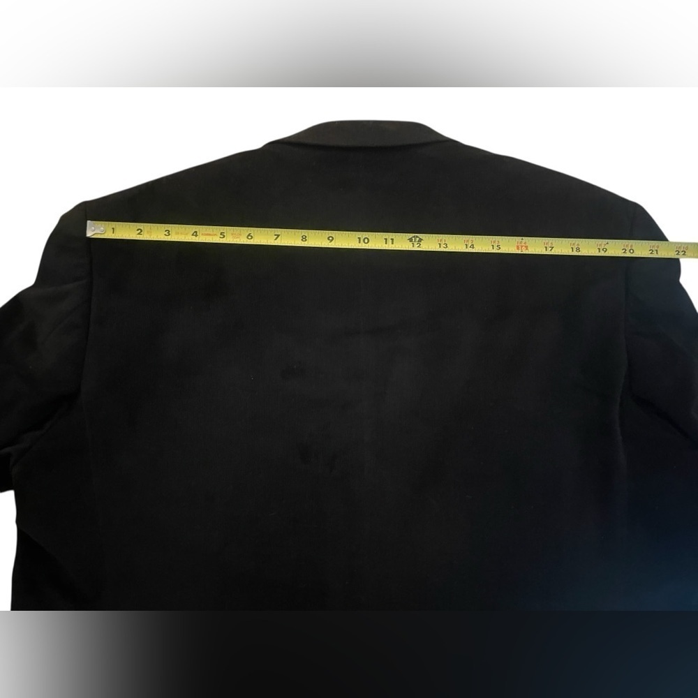 Lauren Ralph Lauren Men’s Black Soft Corduroy Sports Jacket Blazer – Size 46R - Picture 11 of 11